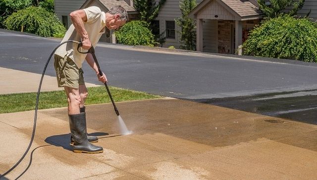 Pressure washing driveway cleaning Shasta County CA